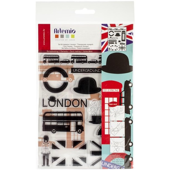 Artemio « Modern London » 12 Stamps Set